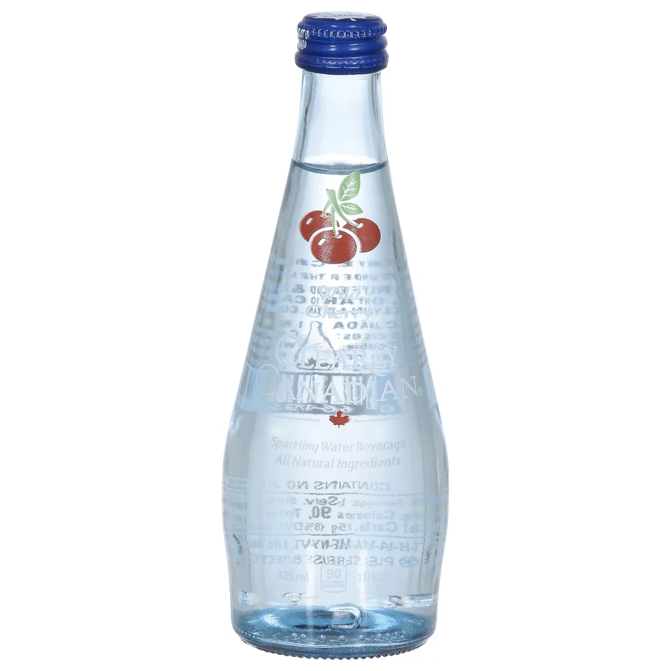Clearly Canadian Water Sparkling Wild Cherry 11 fl. oz (Pack of 12) - Image 1 of 2