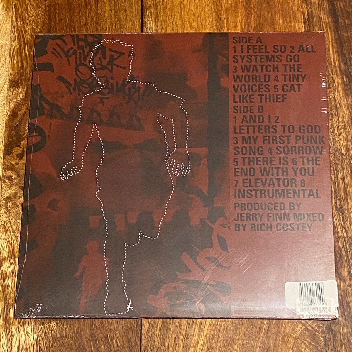 Box Car Racer Self Titled Limited Edition MAROON BLACK SWIRL Vinyl