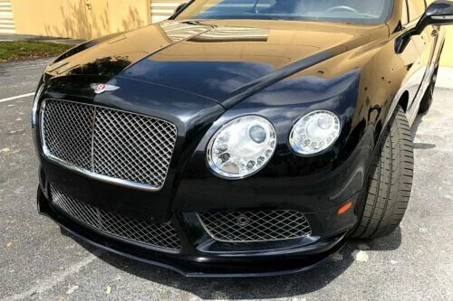 Bigger Front Lip Spoiler Luxe-GT Style For Bentley Continental GT Coupe 2012-17