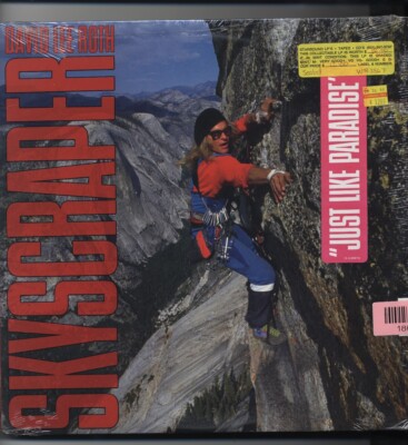 SEALED David Lee Roth skyscraper 1988 Vinyl Record LP Just Like Paradise Hype