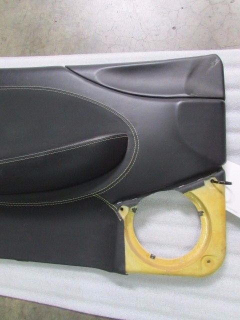 Ferrari 360 LH, Left Door Panel, Black With Yellow Stitching, P/N 65007600, Used