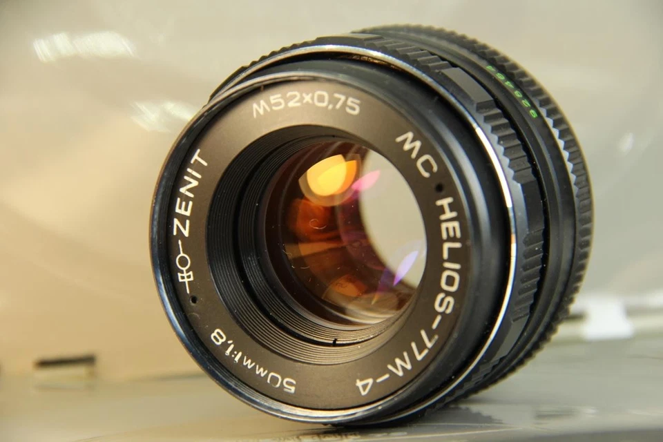 HELIOS 77M-4 1.8/50 mm mount M42 MADE in USSR Vintage lens - Image 3 of 4