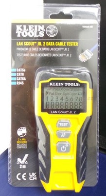 Klein Tools VDV526-200 3544 LAN Scout Jr. 2 Data Cable Tester BRAND NEW