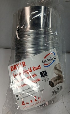 1 NEW LAMBRO 322ULC 4''x2' RIGIFLEX DRYER DUCT NNB ***MAKE OFFER***