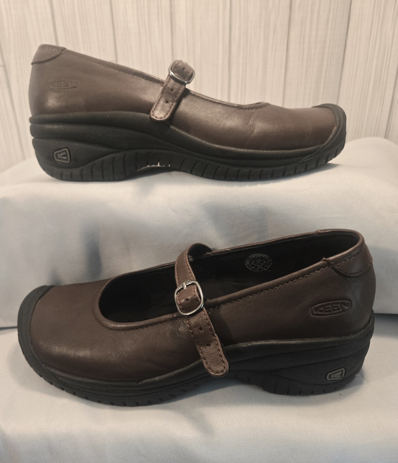 Scarpe KEEN Utility U351 50 in pelle marrone KEEN Cush Mary Jane 38 7 5 M