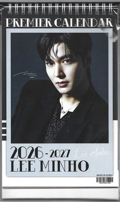 Lee Min Ho Photo Calendar 2026 & 2027 K-POP 2026.01-3