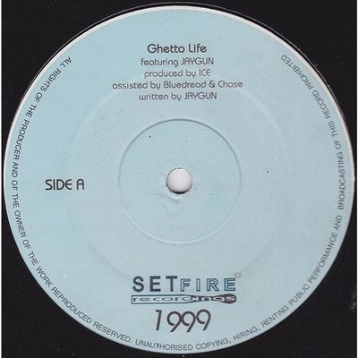 Ice / DJ Bluedread - Ghetto Life / Birds And (Vinyl 12'' - 1999 - UK - Original)