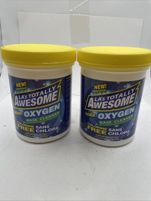 Totally Awesome Power Oxygen Base Cleaner No Chlorine Free 15oz Pack of 2