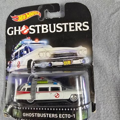Hot Wheels Ghostbusters Ecto-1 Retro Entertainment Diecast Car DJF42 2015 New