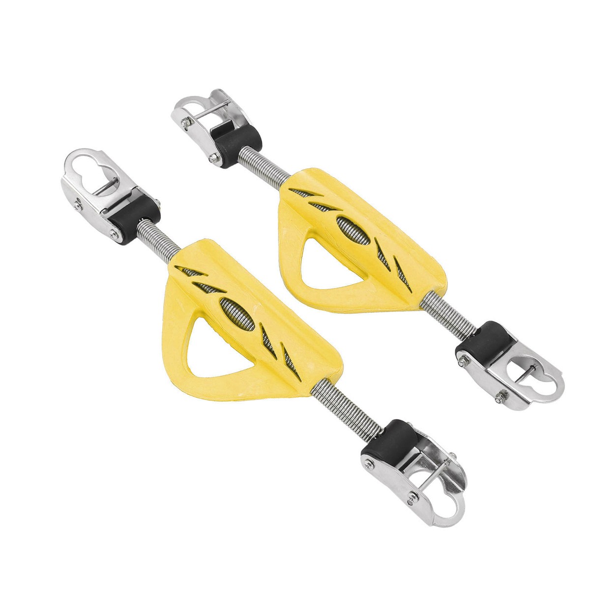 2-Pack Diving Fin Spring Straps - 316 Stainless Steel With Buckles For Jet Fins & More