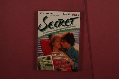 405020 Mary Lynn Baxter DIE LETZTE WARNUNG CORA VERLAG Secret - Gefährlich,