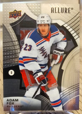 2021-22 Upper Deck Allure Adam Fox #5 New York Rangers