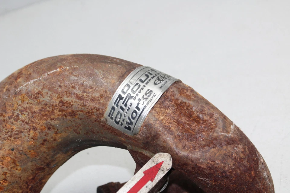 92-94 HONDA CR125R PRO CIRCUIT EXHAUST PIPE CHAMBER HEADER - Image 4 of 4