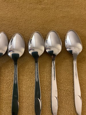6) Demitasse Spoons Empire Crafts Climax Stainless Silverware | eBay