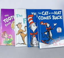 Dr. Seuss Lot of 4 Classic Beginner Books - LIKE NEW - The Cat in the Hat More