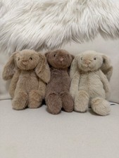 Flufflet Oat,Wheat,Fawn Bunny set Jellycat Brand new with tags and dust bags