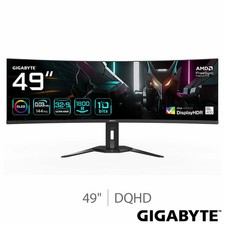 Gigabyte 49 Inch DQHD 144Hz OLED Gaming Monitor -NEW BOXED