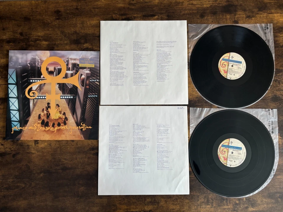 Prince The Symbols Limited Edition 2LP Vinyl Box Set WX490 UK w/ Art Print Rare Foto 4 de 4