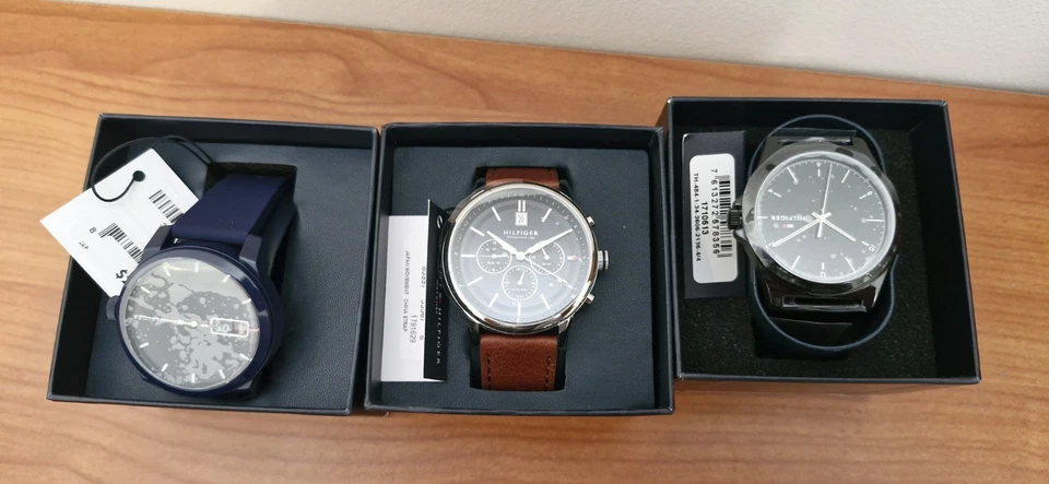 Tommy Hilfiger 3 Watch Gift Set – Genuine Men’s Watches – Brand New – Fast Ship  - image 2 of 4