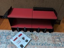 Power Tool Organizer Wall Mount Power Strip Charging Station Garage Storage