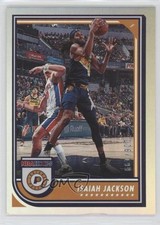 2022-23 Panini NBA Hoops Silver 106/199 Isaiah Jackson #58 0ie5