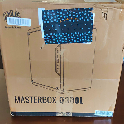Cooler Master MasterBox Q300L Black MicroATX/Mini-ITX Case MCB-Q300L-KANN-S00