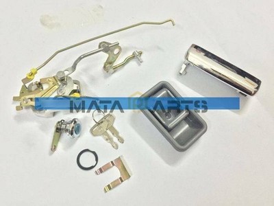 A set of For   SK60-3 120-3 200-3 cab door lock assembly @zx