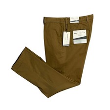 Perry Ellis Portfolio Pants Men's 34"x30" Slim Fit Dress Pant Elmwood NWT