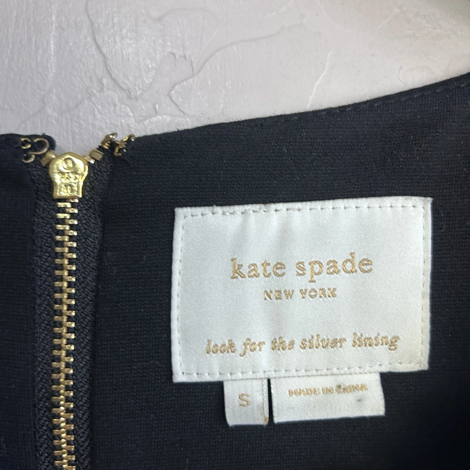 Abito Kate Spade New York donna piccolo nero cambio carriera business tasche