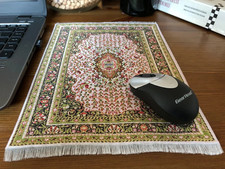 Woven Mouse Pad - Turkish Carpet Design