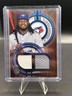 2025 Topps Tribute - Dual Relics - Vladimir Guerrero Jr. #DR-VGJ  /150 Blue