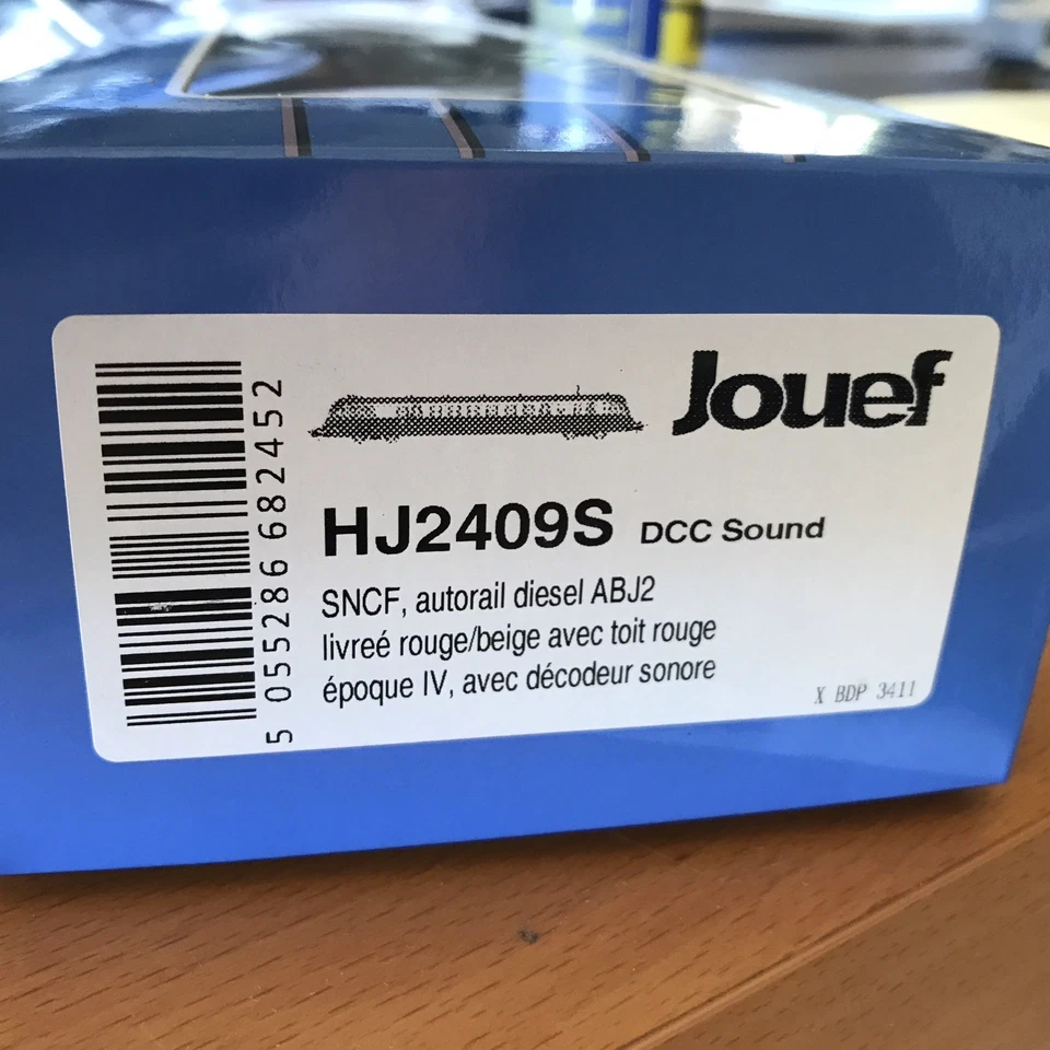 DESTOCKAGE !!!! JOUEF HJ2409S AUTORAIL DIESEL ABJ 2 DIGITAL SONORE NEUF EN BOÎTE - Photo 2/3