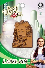 Enamel Pin - Wizard of Oz Wicked Cowardly Lion Classic Children's Movie 1.25"