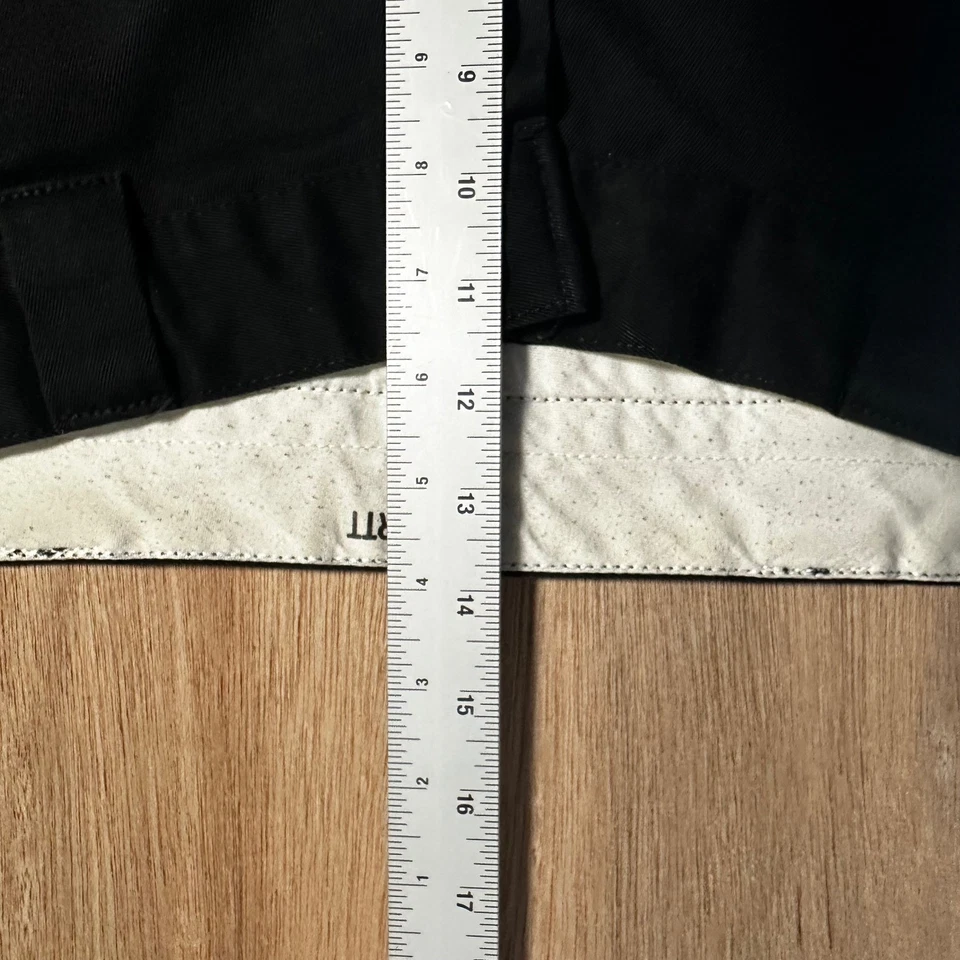 Pantalones chinos de trabajo Carhartt negros calce recto para hombre talla 30x30 Foto 4 de 4