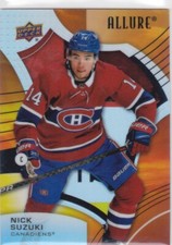 2021/22 ALLURE..NICK SUZUKI..SUNRISE..CARD # 75..CANADIENS..FREE COMBINED SHIP