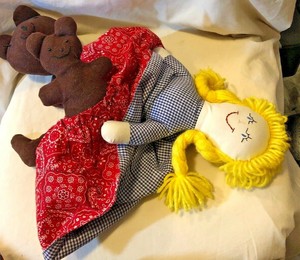 topsy turvy doll goldilocks and the three bears