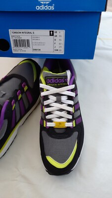 Adidas Torsion Integral US-9 / UK-8,5 / EU 42-2,3 - SCHWARZ GELB OG NEU, NEW OVP