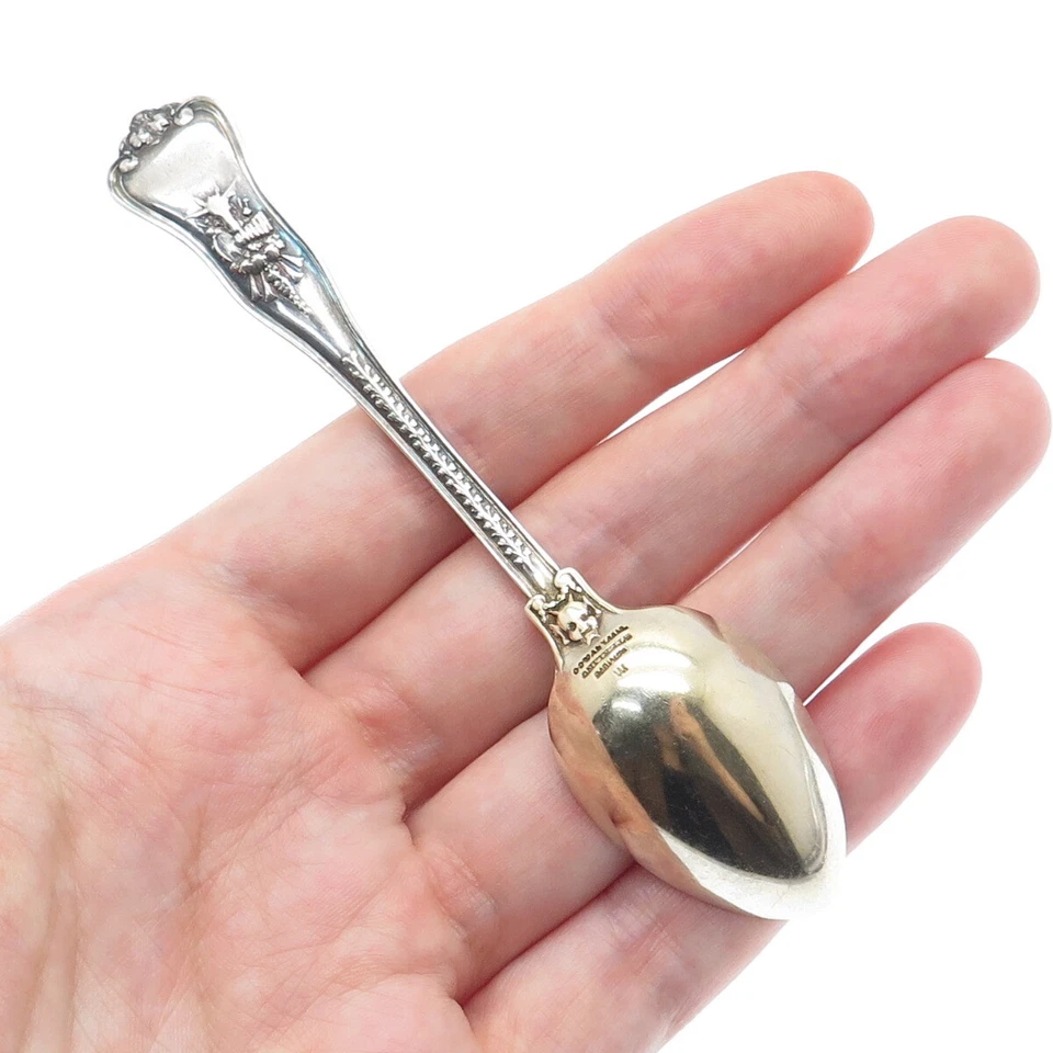 TIFFANY & CO. 925 Sterling Silver Antique 1878 Olympian Coffee Spoon - Image 2 of 4
