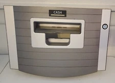 Tranax / Hantle C4000 ATM Safe Beauty Door Bezel Fascia with Hinge GREAT SHAPE!!