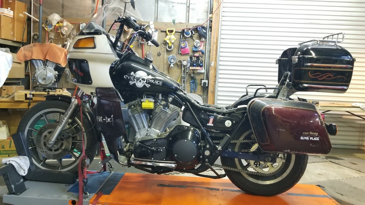Harley FXR frame 1986 FXRD OEM ORIGINAL FXRT FXRP FXLR FXRS