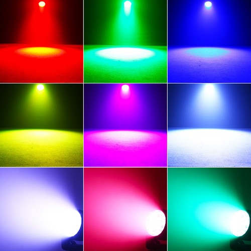 2PCS 380W LED Moving Head Light RGBW Zoom Beam Stage Wash Lighting DJ Party Lamp - Picture 4 of 22
