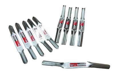 10 x 5/8 Zoll & 1/2 Zoll Ziegelverbinder Doppelende 13 mm 16 mm Ziegel Zeigekelle 