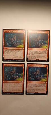 MTG Rush The Room X 4 - Common, NM/M