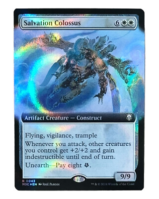 MTG | Salvation Colossus | Modern Horizons 3 | Ripple Foil | NM | EN