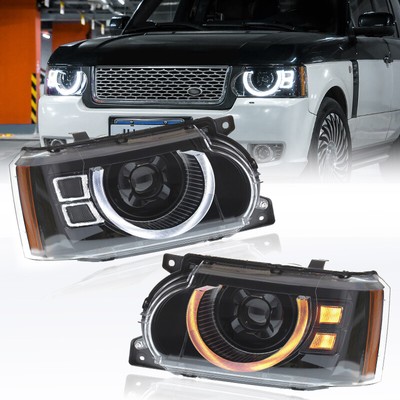 Upg Defender LED Headlamp Assembly For Land Rover Range Rover Vogue L322 2010-12