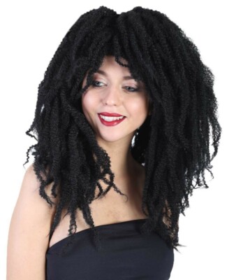 HPO Adult Women's Long Dreadlock Wig,Multiple Color Options,HW-1444A
