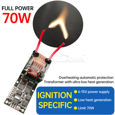 1-10pc DC6-15V to AC10kV-25kV Arc Igniter High Voltage Module Lighter 12V 20kV
