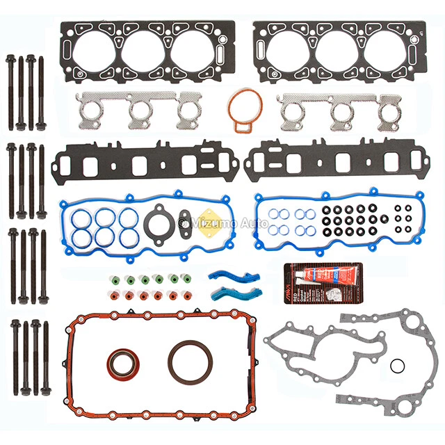 Full Gasket Set Head Bolts Fit 02-08 Ford Ranger Mazda B3000 V6 3.0L 182CID - Image 2 of 4