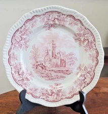 SPODE ARCHIVE COLLECTION REGENCY SERIES RUINS PLATE MADE IN ENGLAND ~ 11”
