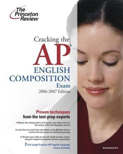Princeton Review: Cracking the Ap English Language and Composition Exam ...